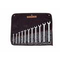 Wright Tool E911 Sae Full Polish Combination Wrench Set, 3/8" To 1" (11-Piece) E911